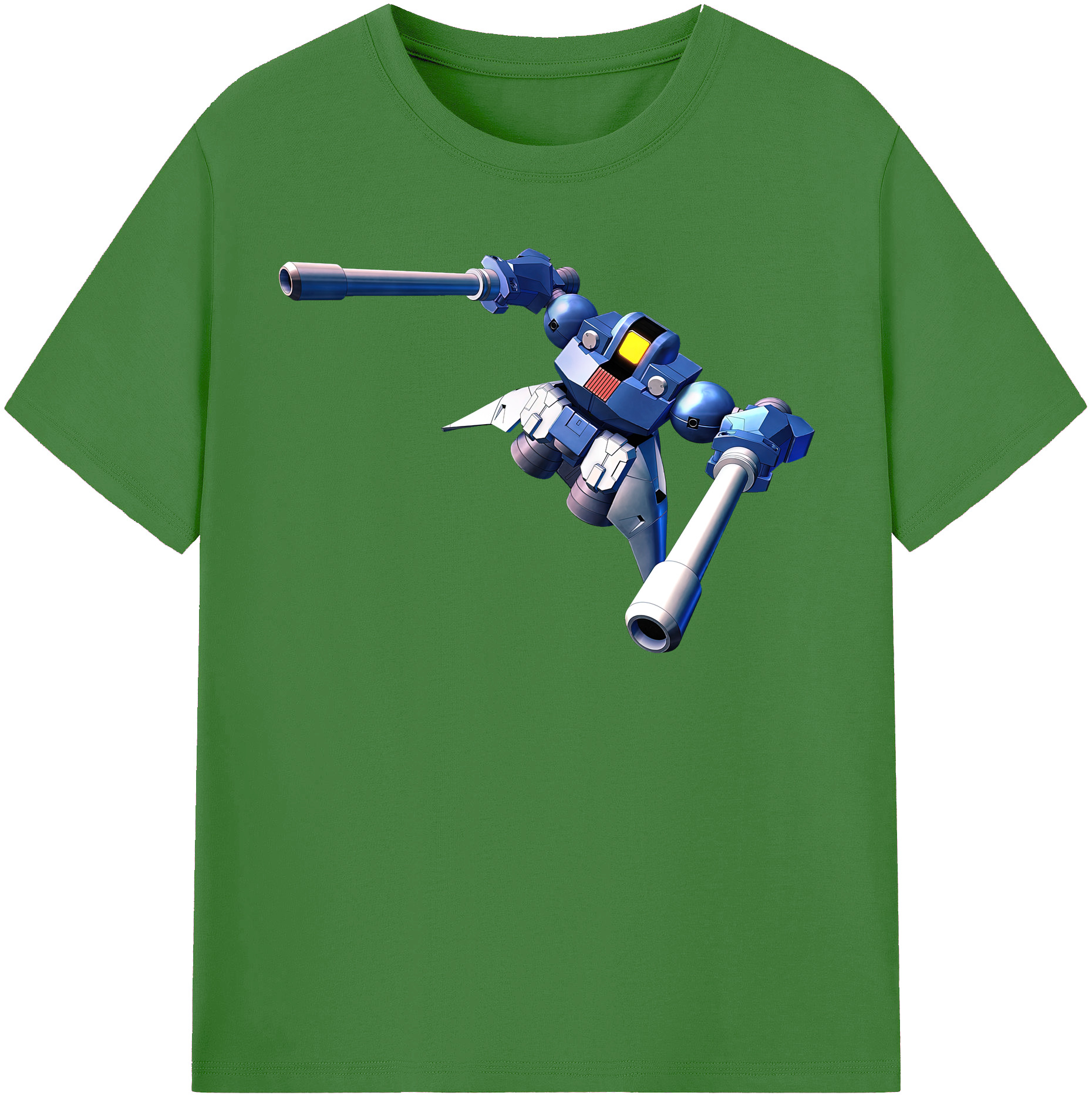 （画像用） 機動戦士ガンダム Mobile Suit Gundam レディースカジュアルプリントTシャツ（綿100％）